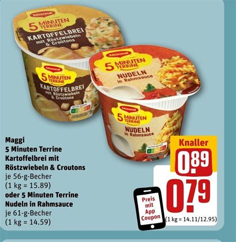 Maggi Minuten Terrine Kartoffelbrei Mit R Stzwiebeln Croutons Oder