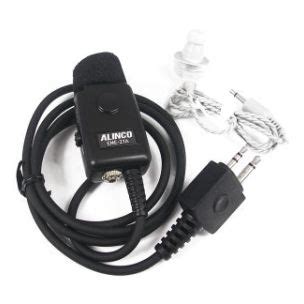 alinco eme  heavy duty earphone microphone