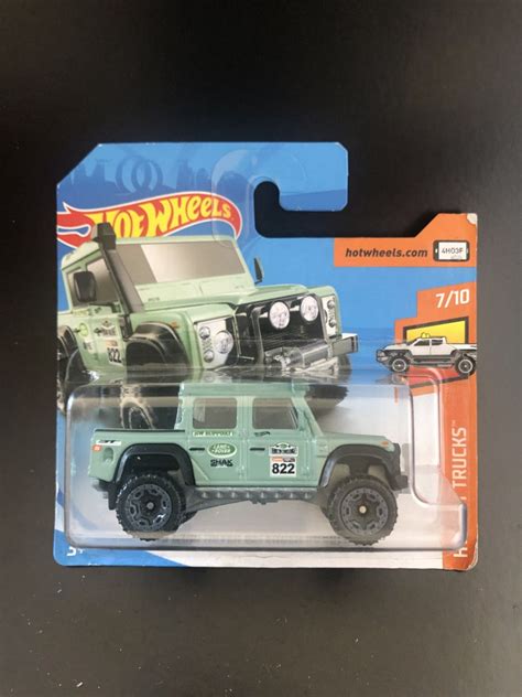 HOT WHEELS 15 LAND ROVER DEFENDER DOUBLE CAB HW HOT TRUCKS 7 10