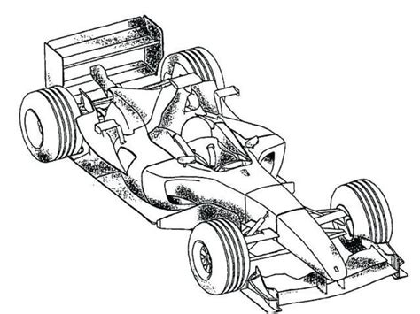 Coloriage Voiture Formule Serviratuse