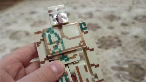 Фигурка Майнкрафт железяка Стив шоу - YouTube