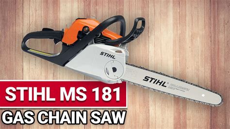 Stihl Ms 181 Gas Chain Saw Tools And Materials Ace Tips And Advice