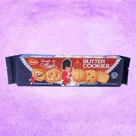 Jual Monde Danish Butter Cookies Biscuit 90 Gram Biscuit Cookies Snack