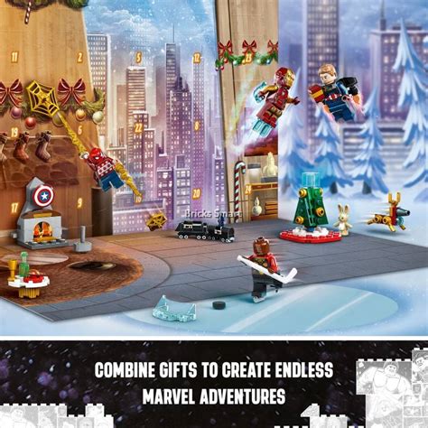 LEGO 76267 Marvel Avengers Advent Calendar 2023 Building Toy Set