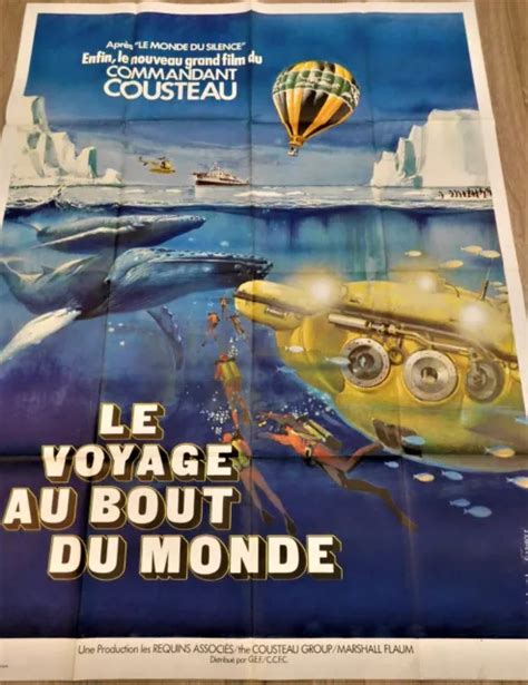 Le Voyage Au Bout Du Monde Affiche Original Poster X Cm