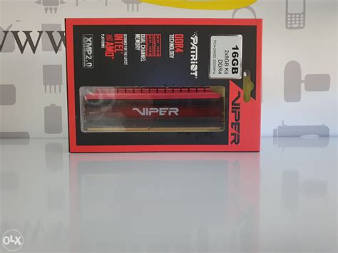 DDR4 RAM PATRIOT VIPER 2X8GB 3000MHz DUAL CHANNEL NOVO Memorije RAM