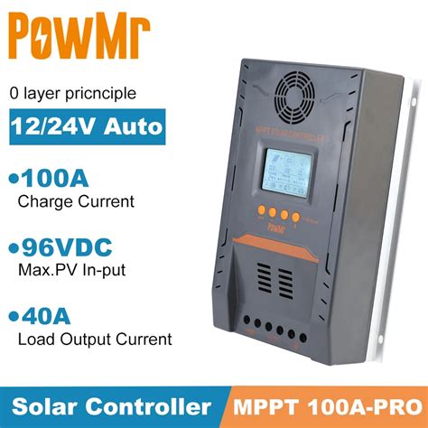 Powmr Neue Mppt A Solar Panel V V Auto Und Max Pv V Eingang