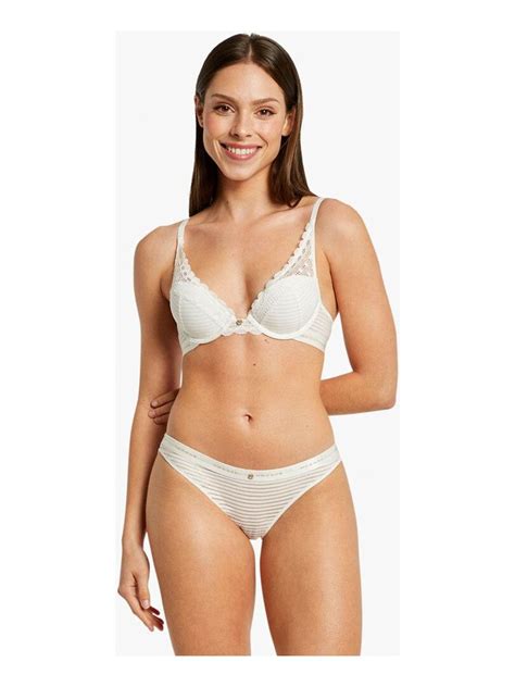 Soutien gorge ampliforme coque moulée LILY Morgan Lingerie Blanc