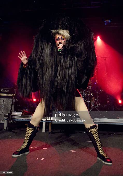 Canadian singer Peaches performs live during a concert at the Astra ...