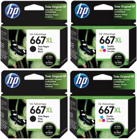 Hp Psa Kit Cartuchos Tinta Xl Cartuchos Color Negro Y