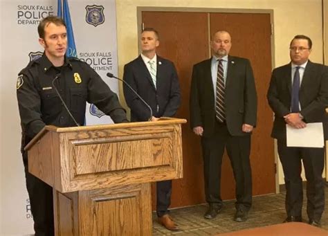 Second Sioux Falls Police Officer Arrested Thum Tenhaken Troubled