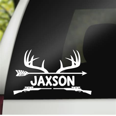 Hunting Car Decal Etsy