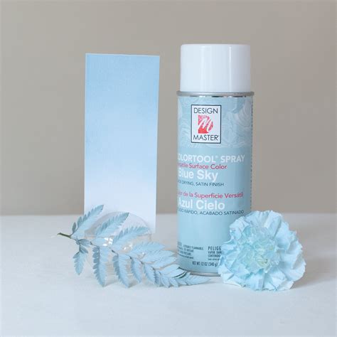 Sky Blue Design Master Floral Spray Paint Flower Moxie Diy Flower