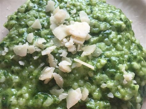 Risotto Au Pesto D Pinards Et Basilic Au Thermomix Cookomix