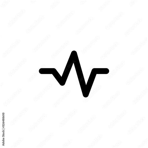 Earthquake Icon Seismic Wave Symbol Logo Design Element Stock Vector Adobe Stock