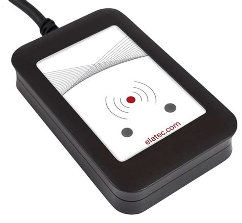 Elatec TWN4 MultiTech P RFID Desktop Reader Black Barcodesinc