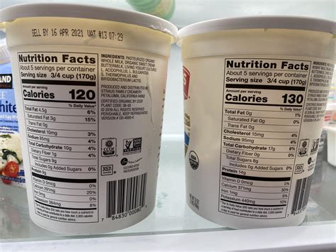 Greek Yogurt Vanilla Calories And Fat at Lauren Morales blog
