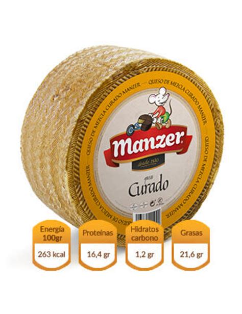 Tienda Queso Mezcla Curado Leche Pasteurizada Manzer Kg Jam N Suprem