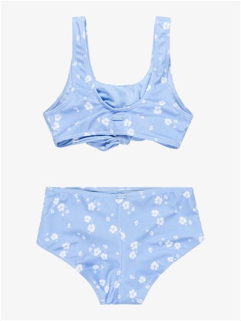 Dreamer Bralette Two Piece Bikini Set For Girls 6 16 Roxy