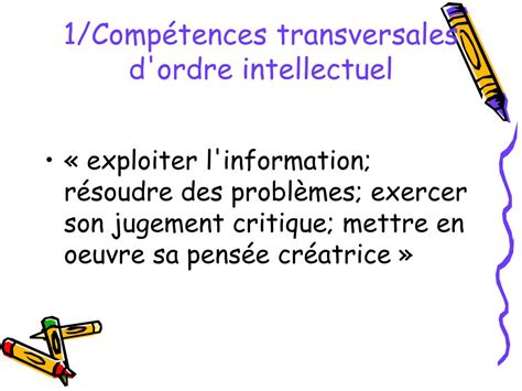 Ppt Les Compétences Trasversales Powerpoint Presentation Free