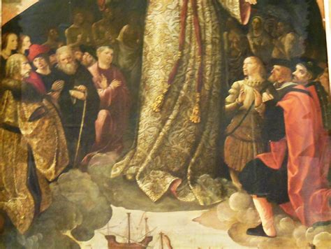 SEÑOR DEL BIOMBO ALEJO FERNÁNDEZ LA VIRGEN DE LOS NAVEGANTES