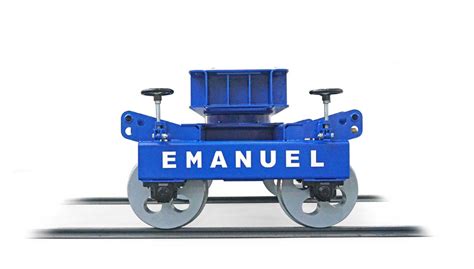 Emanuel CS Carrello Ferroviario Provvisorio Emanuel Srl