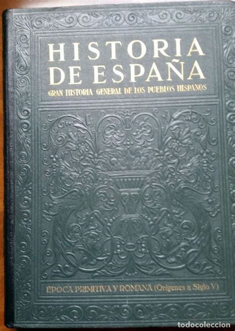 historia de españa tomo i epocas primitiva y ro Comprar Libros de