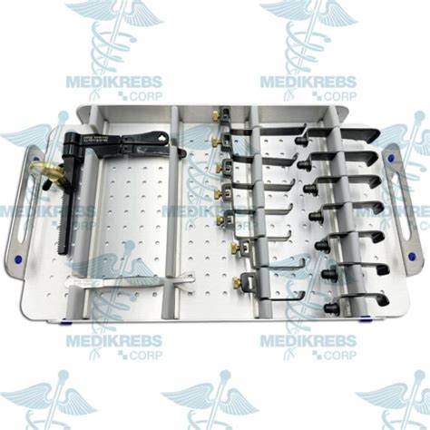 Caspar Lumbar Disectomy Set With Speculum And Blades Surgical