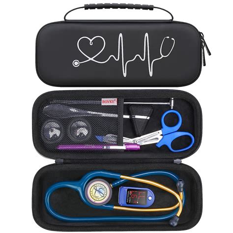 Amazon Bovke Estuche Para Estetoscopio De Viaje Para M Littmann