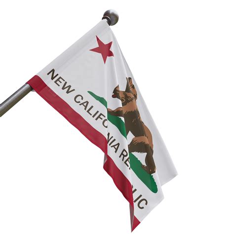 Fallout NCR New California Republic Flag - Etsy