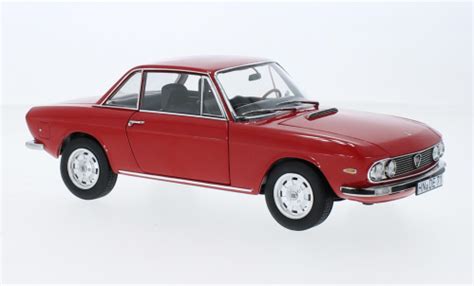 Miniature Lancia Fulvia 1 18 Norev 1600 HF Lusso Rouge 1971 Voiture