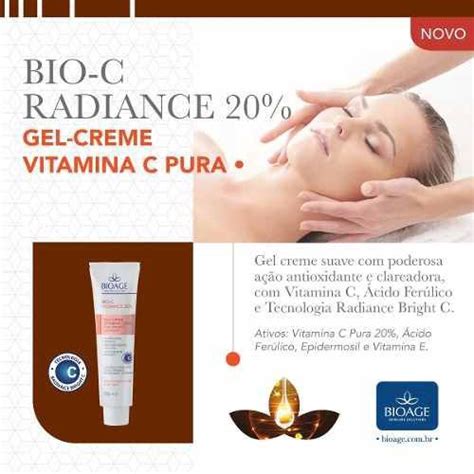 Bio C Nano Radiance Vitamina C Creme Clareador Bioage Em Promo O