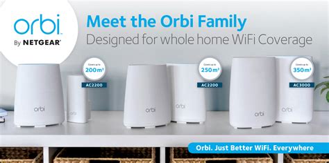 NETGEAR RBK30 ORBI WHOLE HOME AC2200 TRI BAND WIFI SYSTEM