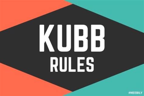 Kubb Rules: How to Play Kubb - Meebily Pro Guide