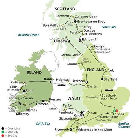 The British Isles In Depth By Cosmos Tours With