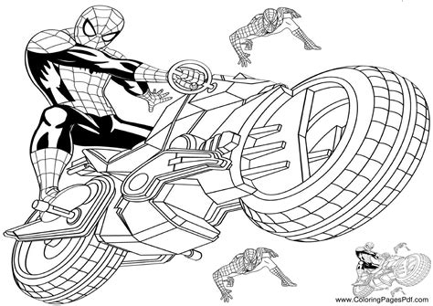 Spider Man Coloring Pages