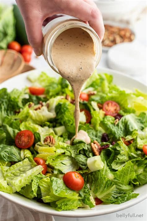 The Best Simple Side Salad Recipe - Belly Full