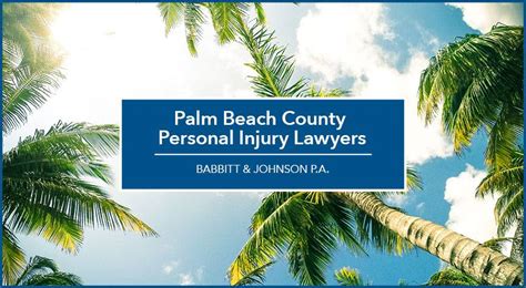 Palm Beach County Personal Injury Lawyers