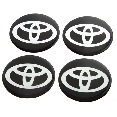 Emblema Toyota Para Calota Roda Resinado 4pçs Adesivo Shopee Brasil