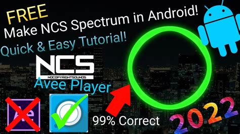 How To Make A NCS Audio Spectrum In Avee Player Tutorial On Mobile