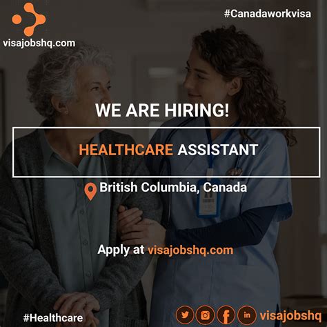 HEALTHCARE AIDE IN CANADA LMIA SPONSORSHIP AVAILABLE FOR