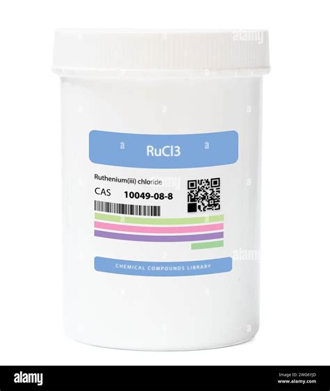 Rucl3 Rutheniumiii Chloride Chemical Compound Cas Number 10049 08