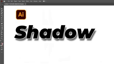 How To Add Shadow To Text In Illustrator YouTube