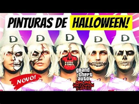 GTA 5 ONLINE COMO OBTER E SALVAR TODAS AS PINTURAS FACIAIS DE