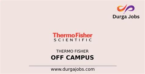 Thermo Fisher Scientific Off Campus Drive For Engineer I In Bangalore