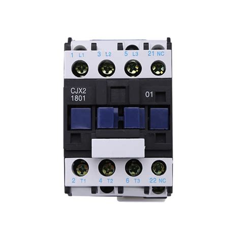 Lc D Ac Contactor Cjx A Nc Phase Din Rail Mount Electric