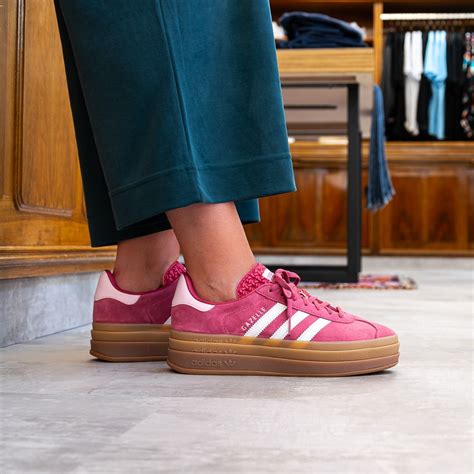 Get Them Now Before They Re Gone ⁠ The Adidas Gazelle Bold Wild Pink Just Dropped This Triple