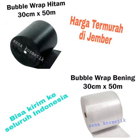 Jual 30cm X 50meter Bubble Wrap Meteran Bubble Wrap Rol Bubble