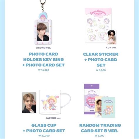 Jual Sanrio X Nct Dream Wayv Acrylic Stand Sticker Photo Card