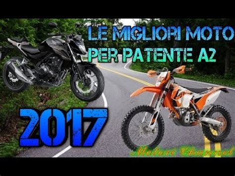 Le Migliori Moto Per Patente A Youtube